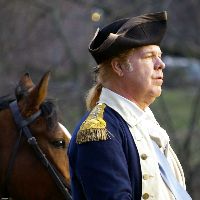 Photo of David Emerson as George Washington